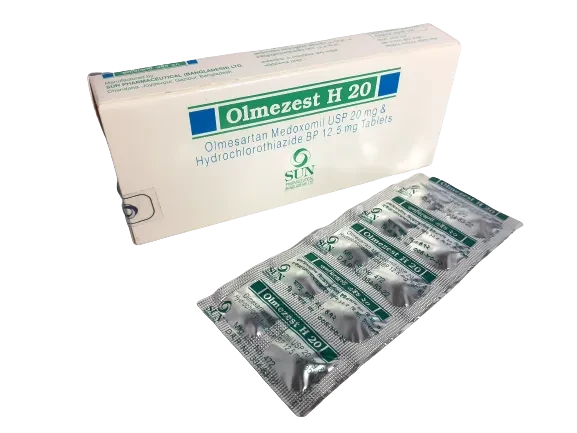 Olmezest H 20 12.5mg+20mg 10pic