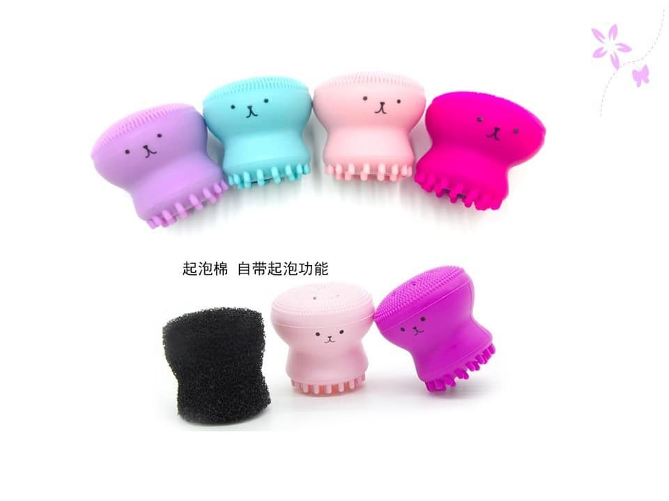 Silicone Octopus Facial Cleansing For Girls