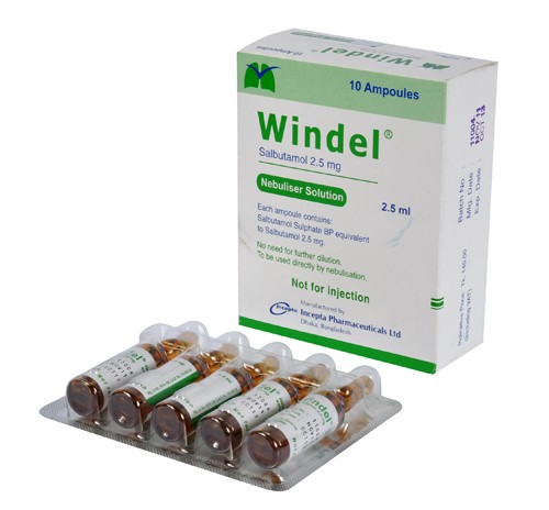 Nebuliser Solution Windel – 2.5 mg