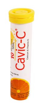 Cavic-C Tablet 1000 mg+327 mg+500 mg (12Pcs)