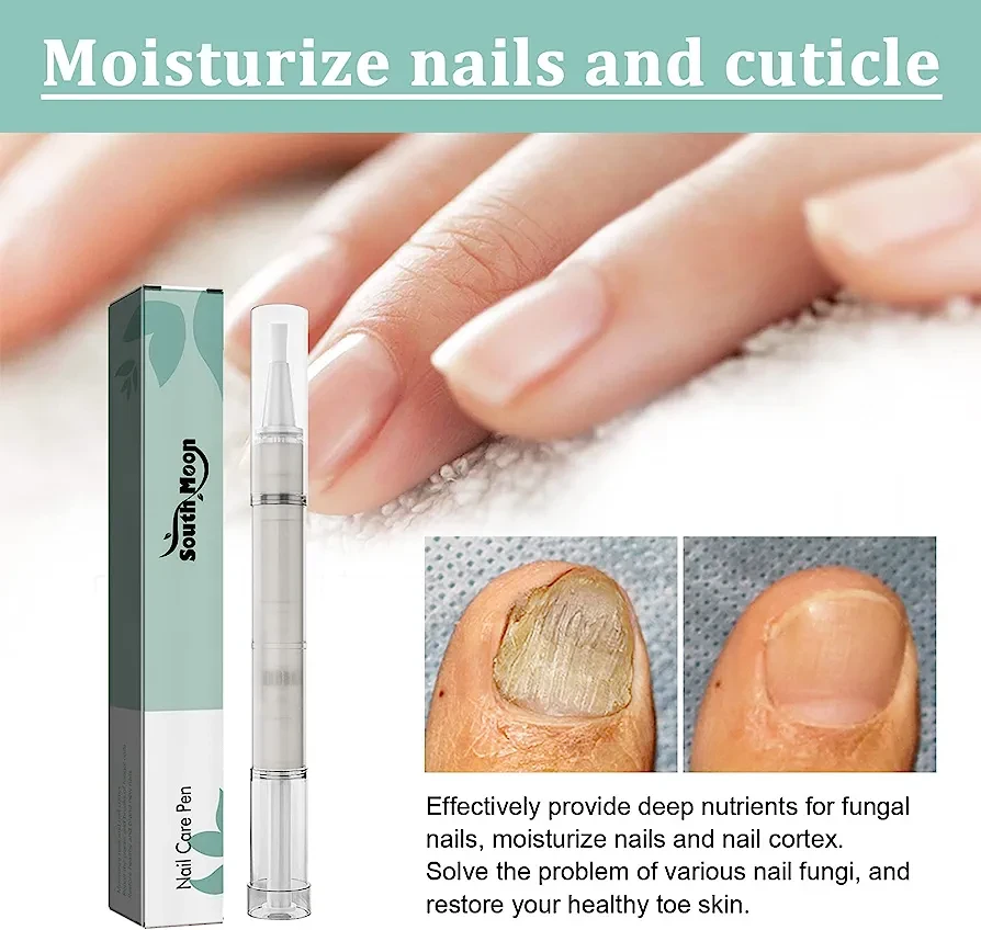 Nail Care Pen, Also Nourishes Cosmetic For A Nail Fungus Infection For Broken Nails Leave Foot And Hand,