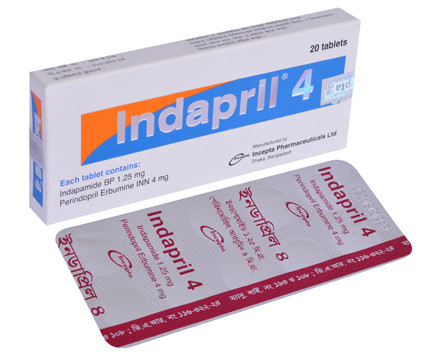 Indapril Tablet 1.25 mg+4 mg (10Pcs)