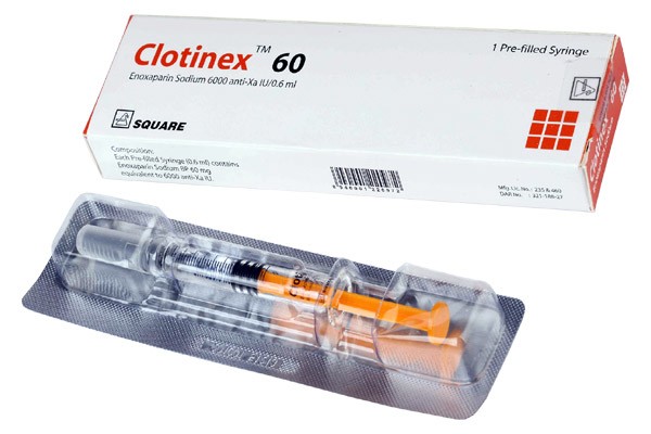 Clotinex Injection 6000 Anti-Xa IU/0.6 ml