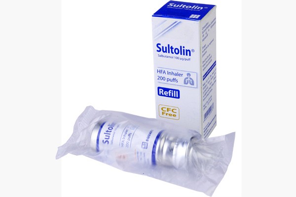 Sultolin Inhaler 100 mcg/puff