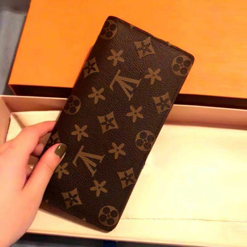 LV Super Premium purse wallet with box