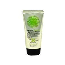 3W Clinic Intensive GreenTea Sunblock Cream