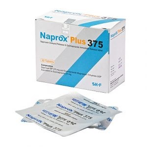 Naprox Plus Tablet 375 mg+20 mg (6pcs)