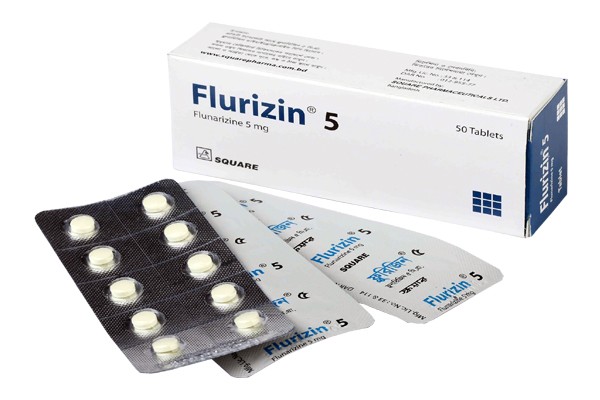 Flurizin 5 mg Tablet – 10’s strip