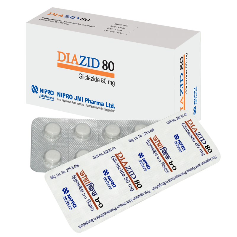 Diazid Tablet 80 mg (10pic)