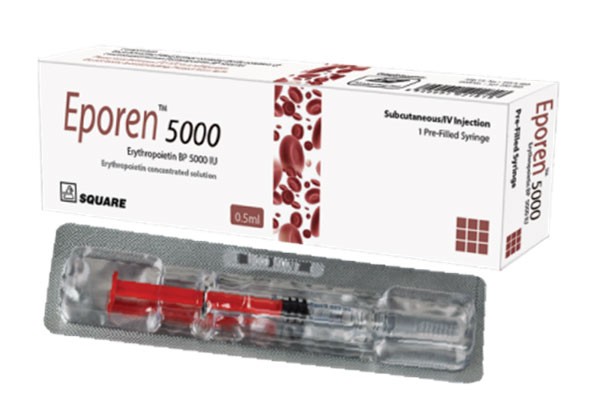 Injection Eporen 5000 IU/0.5 ml