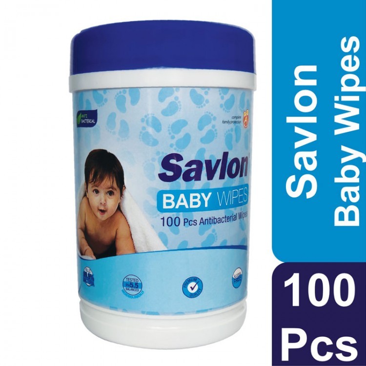 Savlon Baby wipe Jar 100s