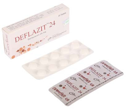 Deflazit Tablet 24 mg (10Pcs)